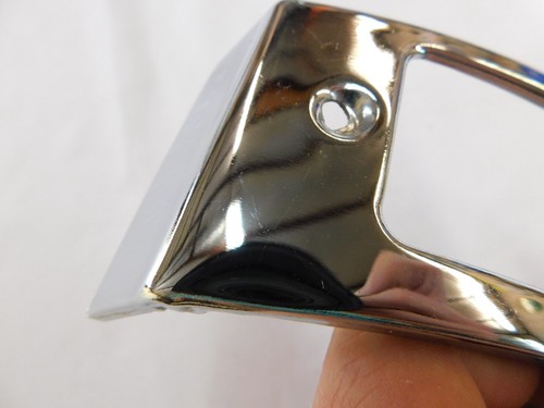 NOS OEM Ford 1953 Park Light Bezels Housings Trim RH Chrome - Picture 6 of 6