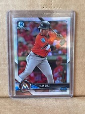 Isan Diaz 2018 Bowman Chrome Refractor /499 #BCP204