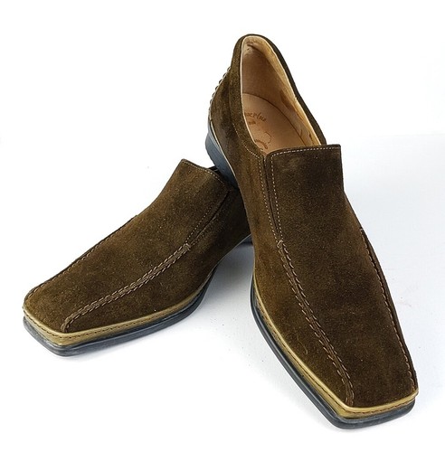 Gabor Damen Schuhe Halbschuhe Gr. 5,5 (38 EU) Mokassin Wildleder Leder Braun - Bild 2 von 5