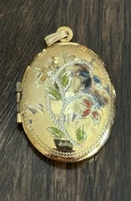 Sterling Gold Plated Locket