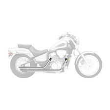 Cobra Streetrod Slash-Down Chrome Exhaust System (1921)