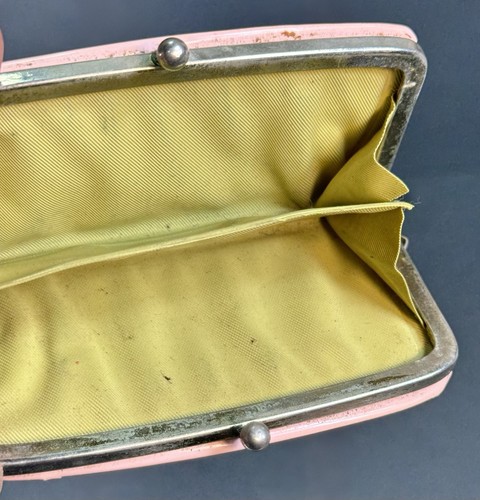Vintage 1964 "SKIPPER" Barbie's Little Sister - Pink Coin Purse - Made In Japan - Picture 8 of 10