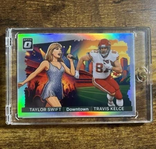 Taylor Swift Travis Kelce 2025 Custom Downtown  Card Cheifs Non Auto