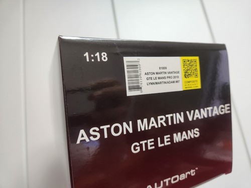Aston Martin Vantage Gte 2018 97 Le Mans 24 Ore Race Lmgte Pro1/18 Diecast Aut - Foto 6 di 7