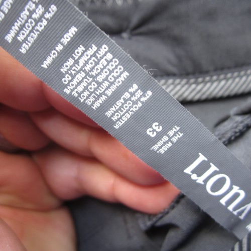 Vuori Hose Herren 33 grau Meta Alltagshose gerades Bein Performance Freizeit - Bild 12 von 14