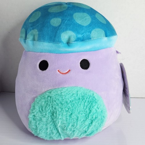 Peluche Squishmallows Pyle il Fungo 8” Viola Blu Ufficiale Kellytoy - Foto 1 di 9