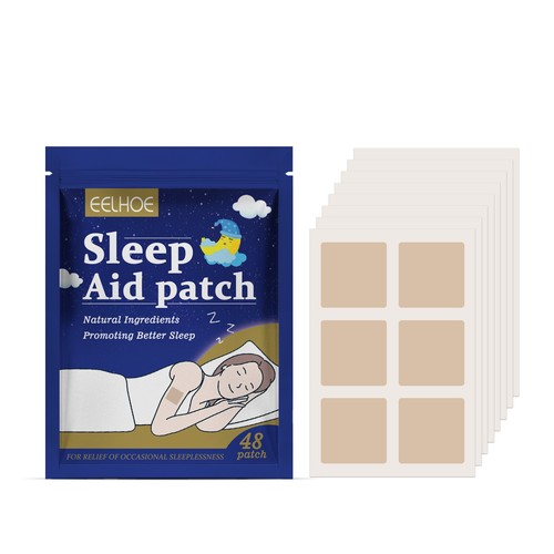 Sleep Patches for Adults 48 Stickers Sleep Time Patches Skin-Friendly - Picture 2 of 6