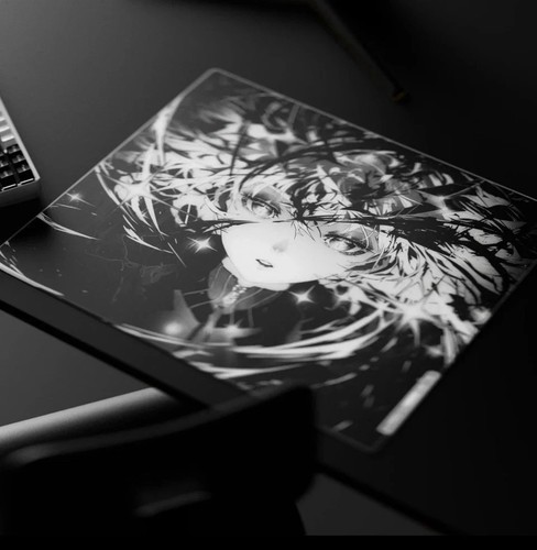 Wallhack SP-005 Limited Edition: Awakening Sora | Glass Anime Mousepad IN HAND! - Picture 3 of 4