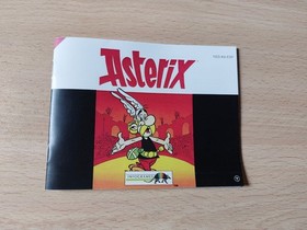Caja, corcho y manual de reemplazo del Asterix para NES - Nintendo NES.