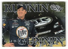 2001 Press Pass Trackside #RG 3 Rusty Wallace Runnin n' Gunnin Penske Racing