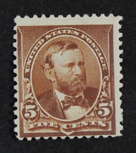 CKStamps: US Stamps Collection Scott#223 5c Grant Mint H OG