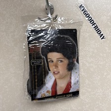 Rubies Boys Elvis Presley Child's Costume Wig, Black 6 Age