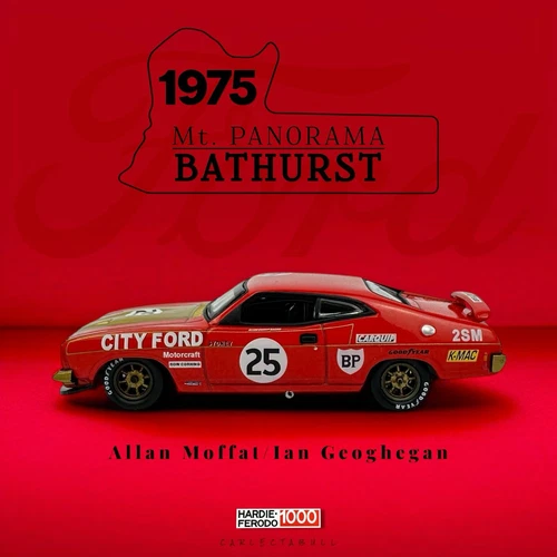 BATHURST 1975 Allan Moffat / Ian Geoghegan Ford XB GT Falcon Hardtop 1:64