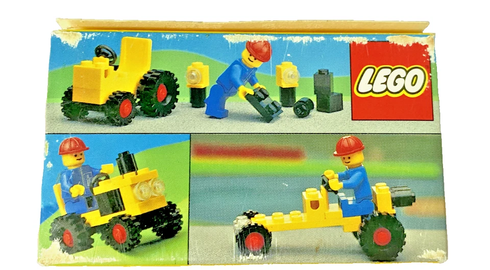 Винтажный LEGO 6603 лопата грузовик 1985 город строительство запечатанная коробка новый из старых запасов как новый в коробке редкая - Изображение 2 из 4