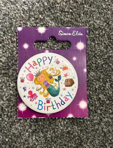 Birthday Badges Badge Boys Girls Sixth 6th Birthday Age 6 - 6 Today Plastic Back - Picture 13 of 14