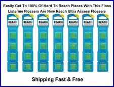 Reach Ultraclean  Access Flosser Floss Refills Mint 28 ct 7 packs 196 Total