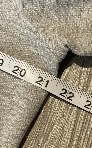 L.L. Bean Men’s Gray Pullover Sweatshirt  1/4 Button Cotton 501541 Size Large - Picture 6 of 7