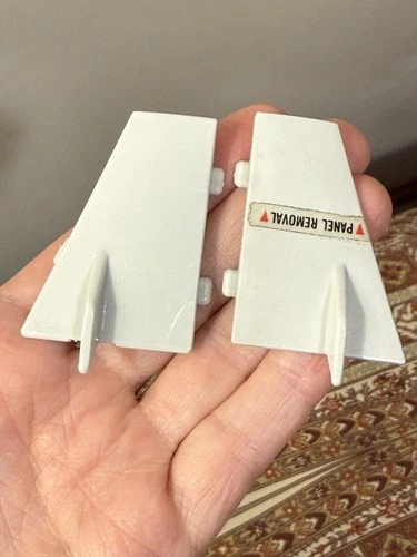 Vintage 1983 Hasbro GI Joe Skystriker Set of 2 Engine Covers Hatch Door Part