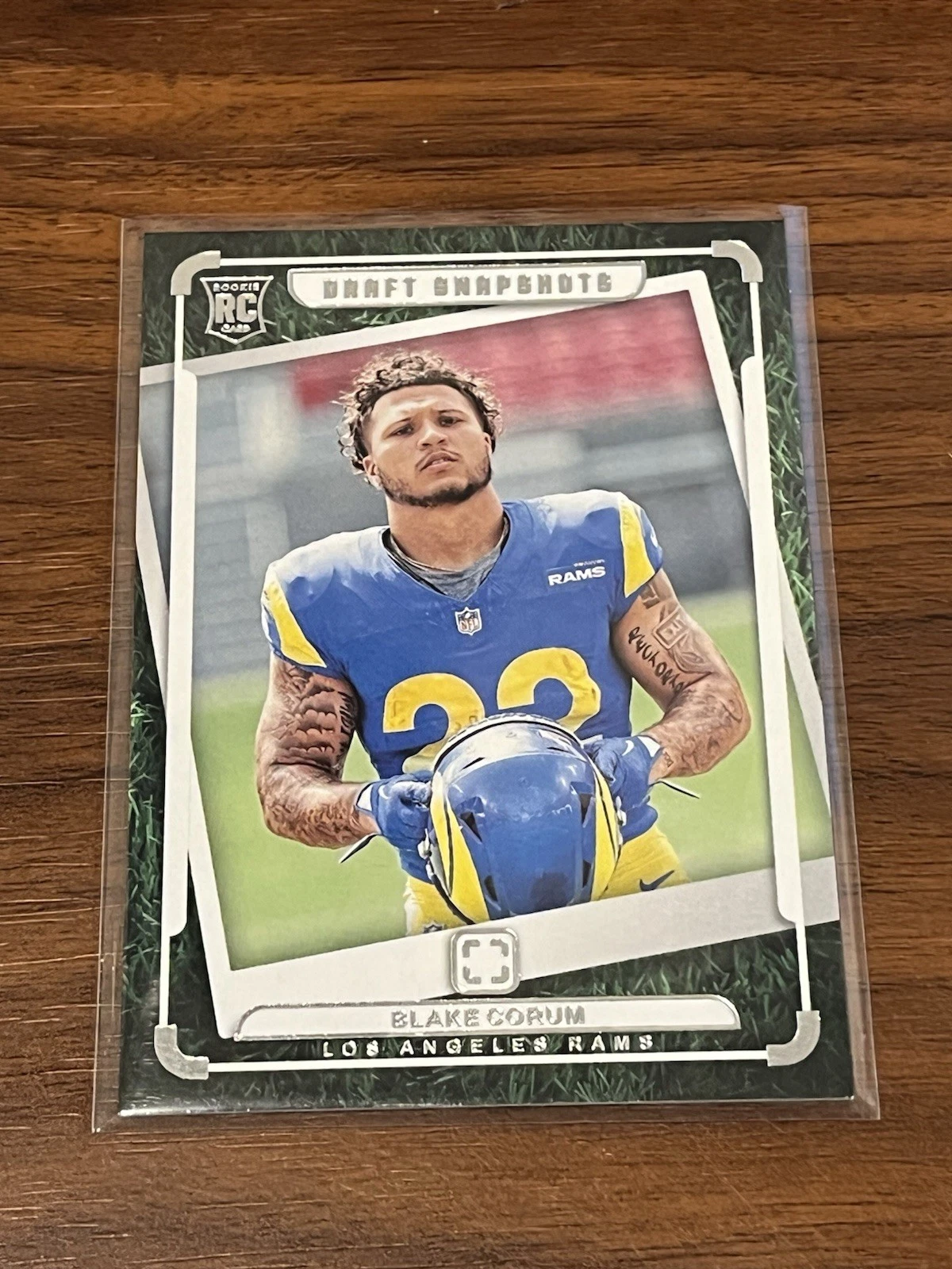 Blake Corum Panini Photogenic Draft Snapshots #9 Base