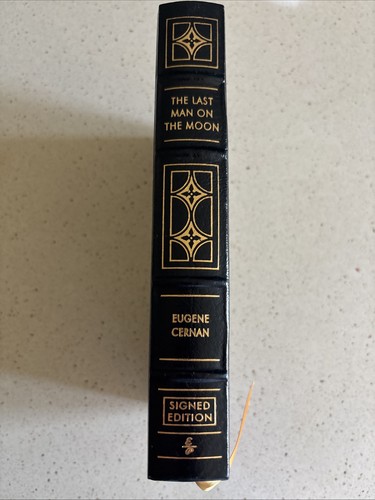 Easton Press Der letzte Mann auf dem Mond Eugene Cernan kostenloser Versand Beschreibung lesen - Bild 3 von 5