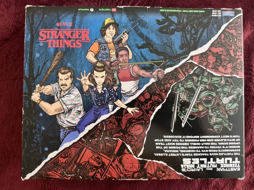 NEU Stranger Things x Teenage Mutant Ninja Turtles Actionfiguren - Mikey & Dustin - Bild 5 von 8