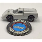 1967 Mattel Hot Wheels Redline Ford J Car White Metal Toy Car