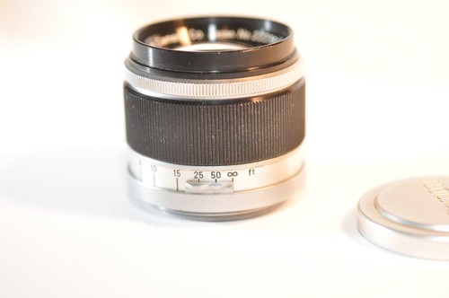 Canon Rangefinder 50mm f/1.8 black lens Leica screw mount for VT P 7s IVSB L1 VL - Bild 3 von 7