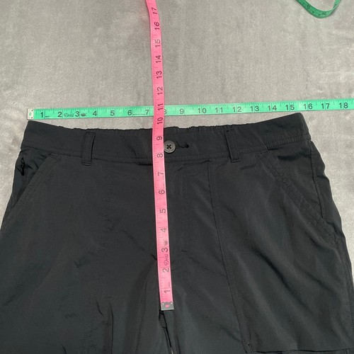 REI Coop Savanna Trails Pantalone Donna 8 Nero Escursionismo Viaggio Leggero Elasticizzato - Foto 9 di 11