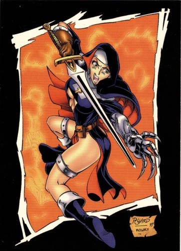 1997 Bolt Areala "Warrior Nun" Trading Card Pack - Picture 3 of 4