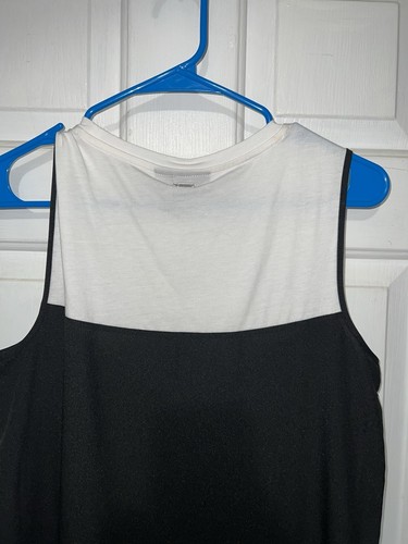 Nuevo con etiquetas Vestido DKNY Blanco y Negro Sin Mangas Sin Mangas XS Nuevo con etiquetas - Imagen 7 de 10