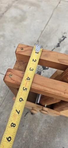 Prensa de queso estilo holandés de madera dura - Imagen 11 de 11
