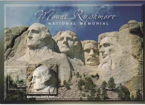 Mount Rushmore National Memorial - Black Hills, South Dakota - Bild 1 von 2