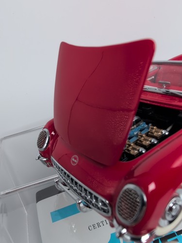 Franklin Mint 1954 Red Chevrolet Corvette Convertible w/Box & Papers $23.99 - Picture 21 of 24