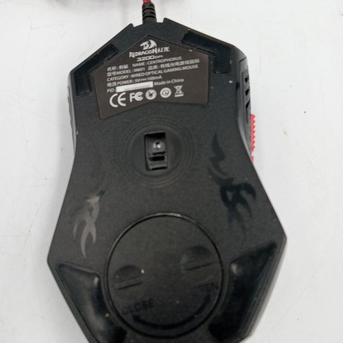 Red Dragon Wired USB LED Optical Gaming Mouse 3200 DPI S101-3 Redragon ......134 - Picture 4 of 4