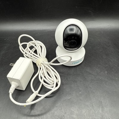 Reolink E1 White 4MP WiFi Indoor Home Security Camera 2.4/5ghz + Adapter