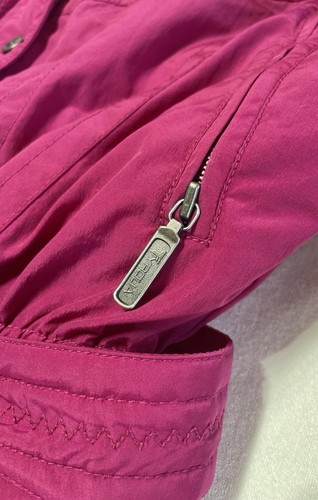 Tyrolia Ski Jacket Coat Pink Zip Up Women’s Vintage Size 10 - Picture 5 of 13
