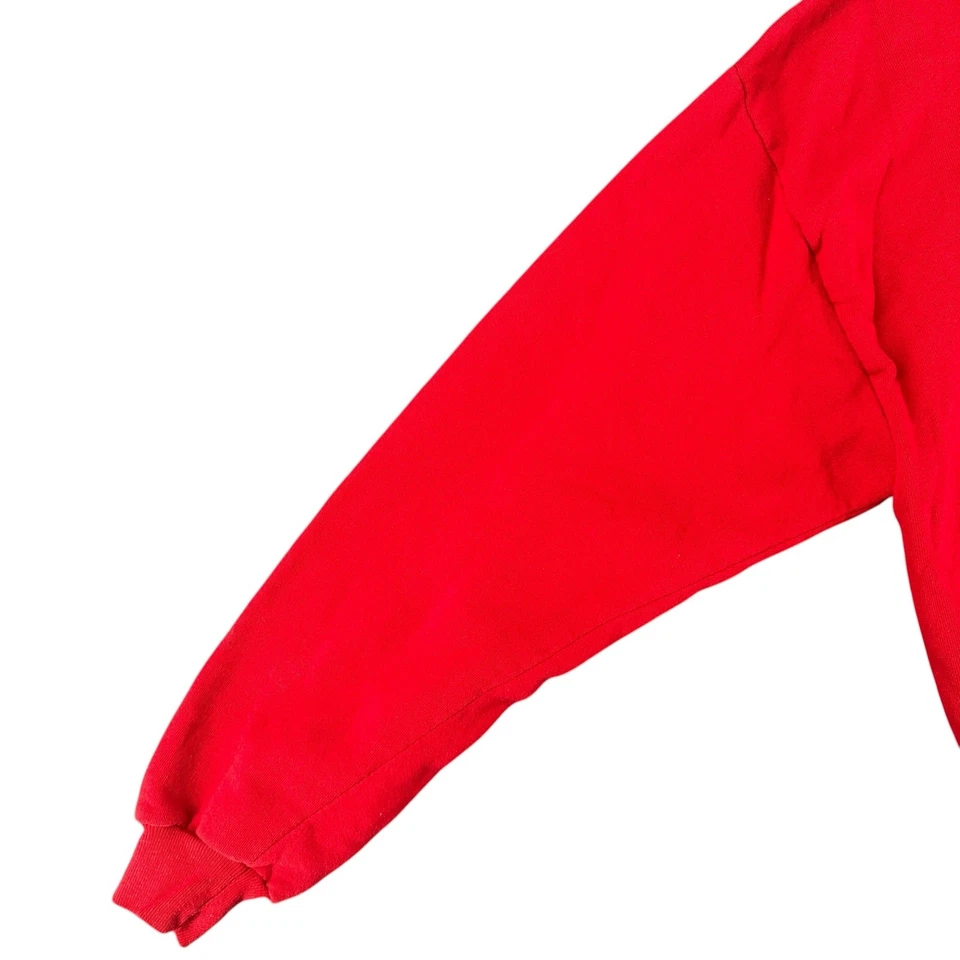 Sudadera De Colección Años 80 Roja Disney 101 Dálmatas Cuello Redondo Grande EE. UU. Foto 2 de 4