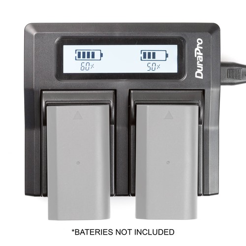 LCD Dual Rapid Battery Charger for Trimble 5800 54344 Survey GPS Pentax EI-D-LI1 - Picture 3 of 6