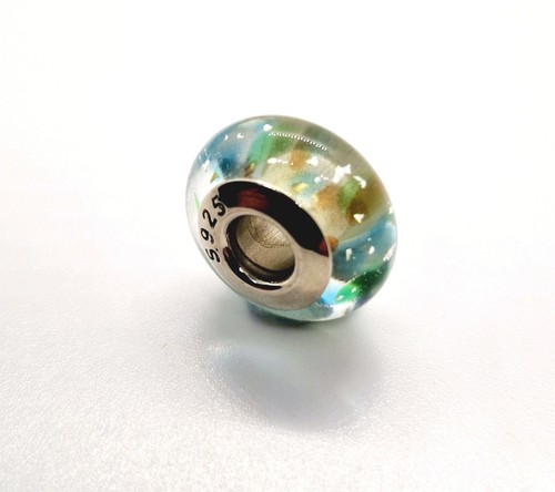 🩷 Multicolour Glass Murano Bead Charm Genuine S925 Sterling Silver 🩷 - Picture 6 of 10