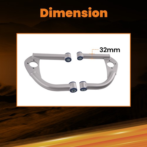 Tubular Front Upper Control A-Arm for GM F-Body 93-02 Pontiac Firebird 1993-2002 - Picture 4 of 11