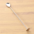  304 Stainless Bartending Kit Steel Stirring Rod Threaded Spoon Swizzle Stick