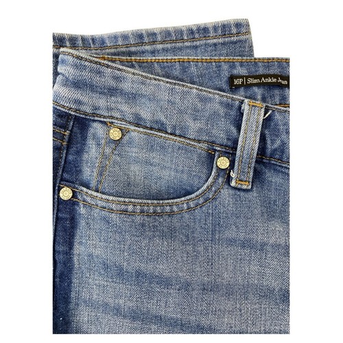 Talbots Slim Ankle Jeans Gr. 16 Petite Panama Wash Stretch Ankle Tapered Leg - Bild 7 von 9