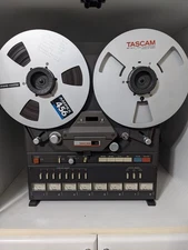 Tascam 38 Reel-to-Reel 8-Track Tape Recorder With Reels And Cabinet - MINT
