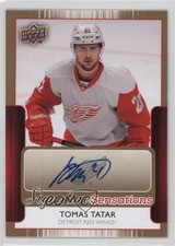 2014-15 Upper Deck Signature Sensations Tomas Tatar #SS-TT Auto