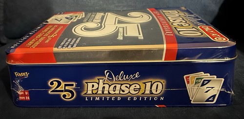 NUOVO gioco vintage 2005 Fundex Deluxe Phase 10 25° anniversario America’s Rummy - Foto 5 di 6