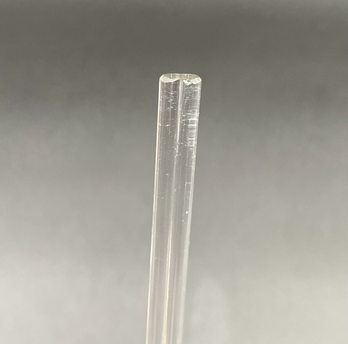 Hand Blown Glass Double Teardrop Martini Drink Cocktail Stirring Rod Replacement - Picture 4 of 6