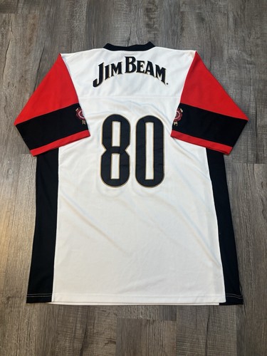 Jim Beam Football Jersey 2XL Sewn Stitched Alcohol Liquor Bars A96 - Picture 11 of 12