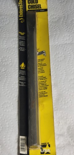Enderes Tools 19mm or 3/4" Cut (NOS) Cold Chisel 0625 12" Long - Imagen 8 de 9