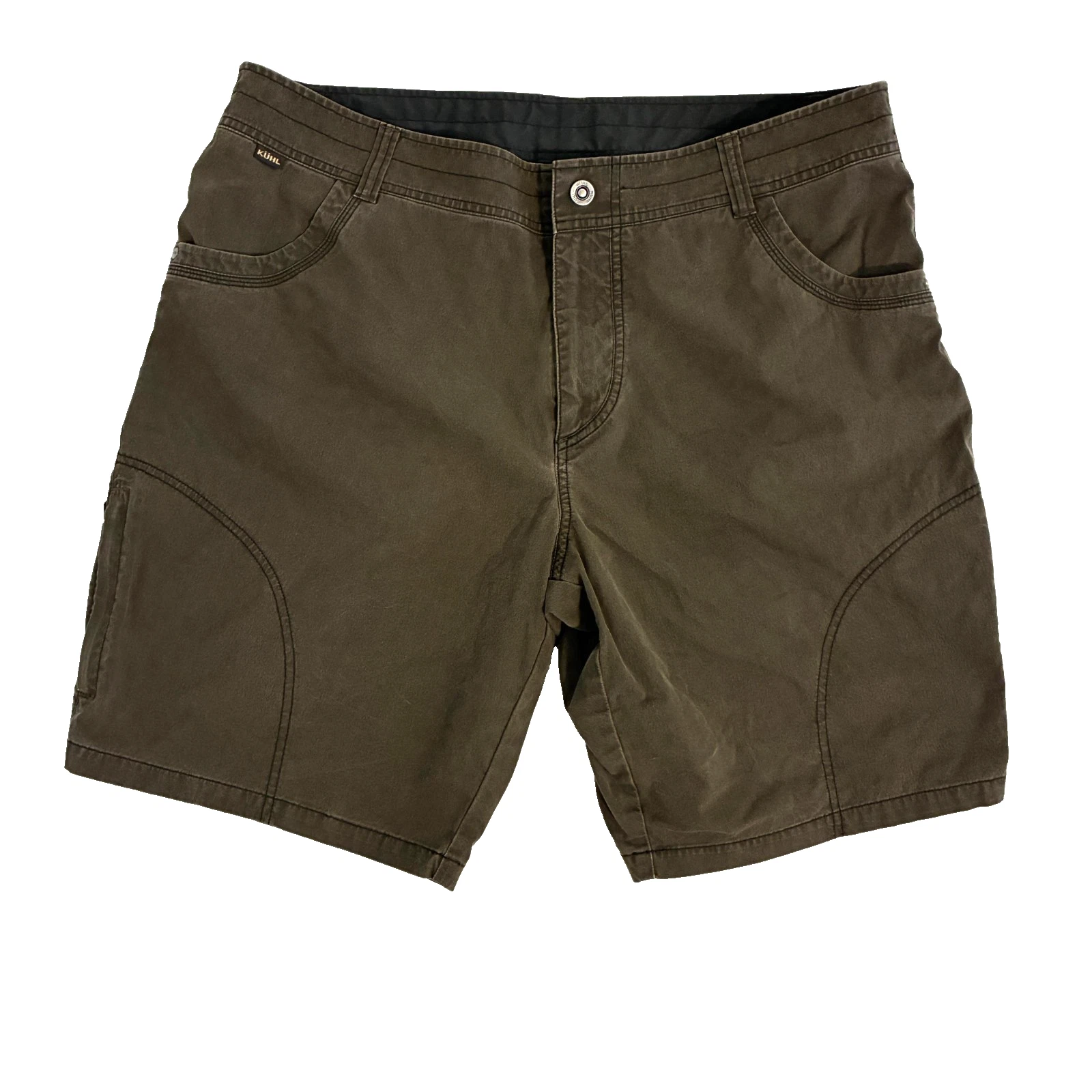 Kuhl Ramblr Cargo Shorts Mens Size 40 Patina Dye Hiking Gorpcore Outdoor Trek