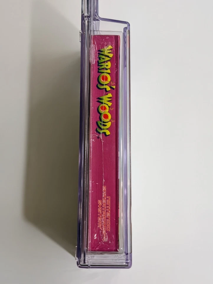 Wario's Woods CGC Graded 9.9 A++ Sealed [Oval SOQ R], NES Nintendo 1994 USA. - Image 4 of 4